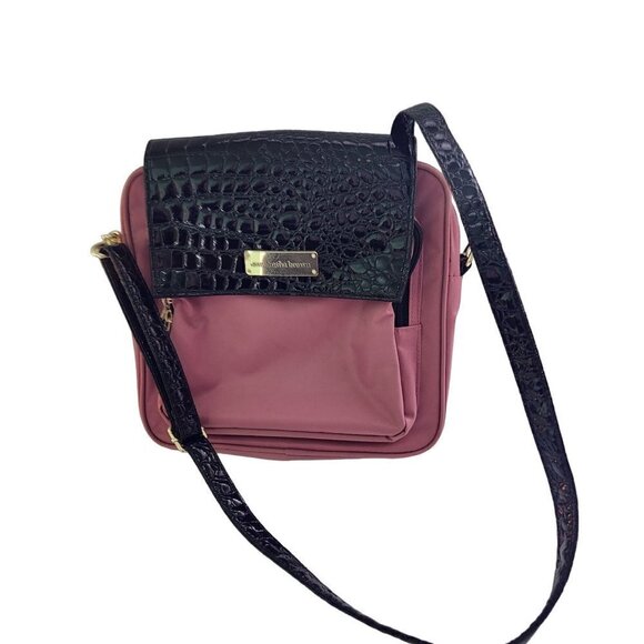 Samantha Brown RFID Protected Crossbody Purse Travel Dusty Rose - Picture 2 of 11